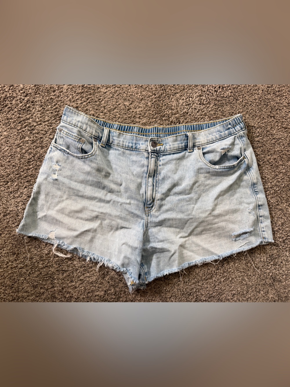 Aerie denim shorts